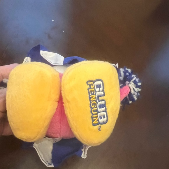 Disney Club Penguin Cheerleader Plush Stuffed Animal - Picture 6 of 9